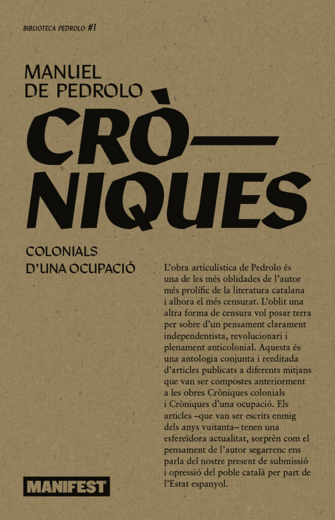 Cròniques colonials. Cròniques d’una ocupació